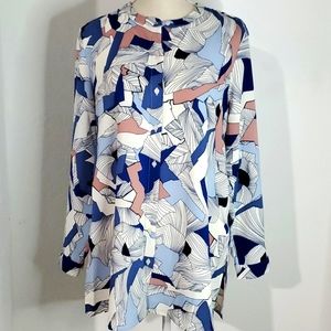 Alfani Long Sleeve Button Down Shirt